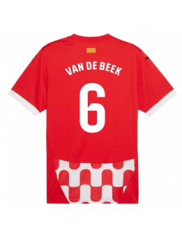 Girona Donny van de Beek #6 Domaci Dres 2024-25 Kratak Rukavima